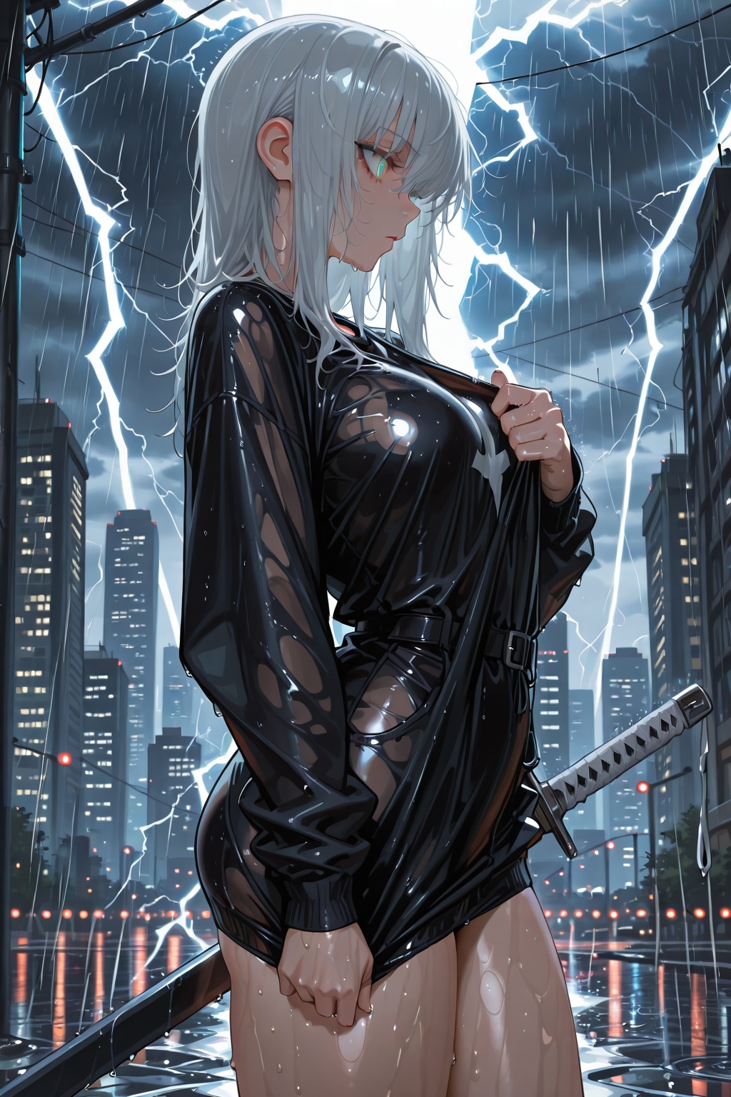 20260601 雷雨の女剣士