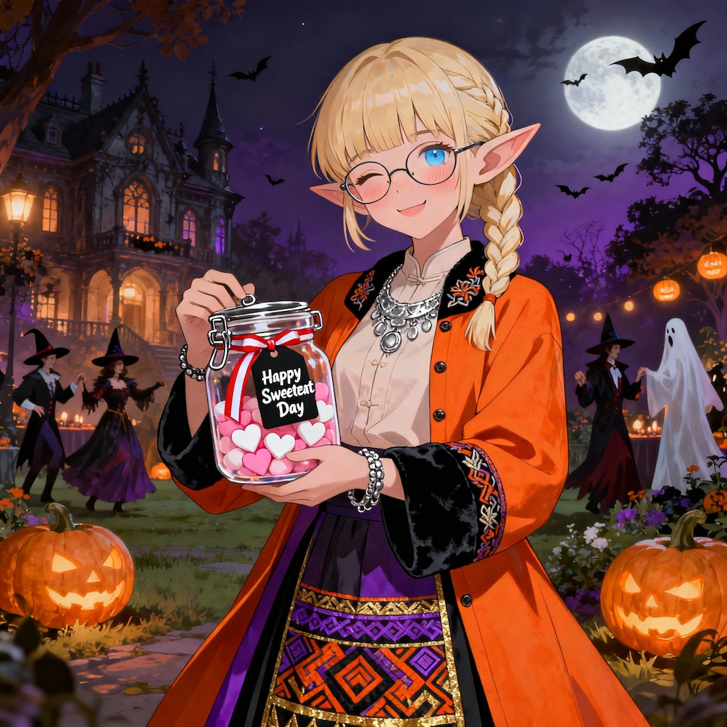 ハロウィンデーの前にスウィーテストデー