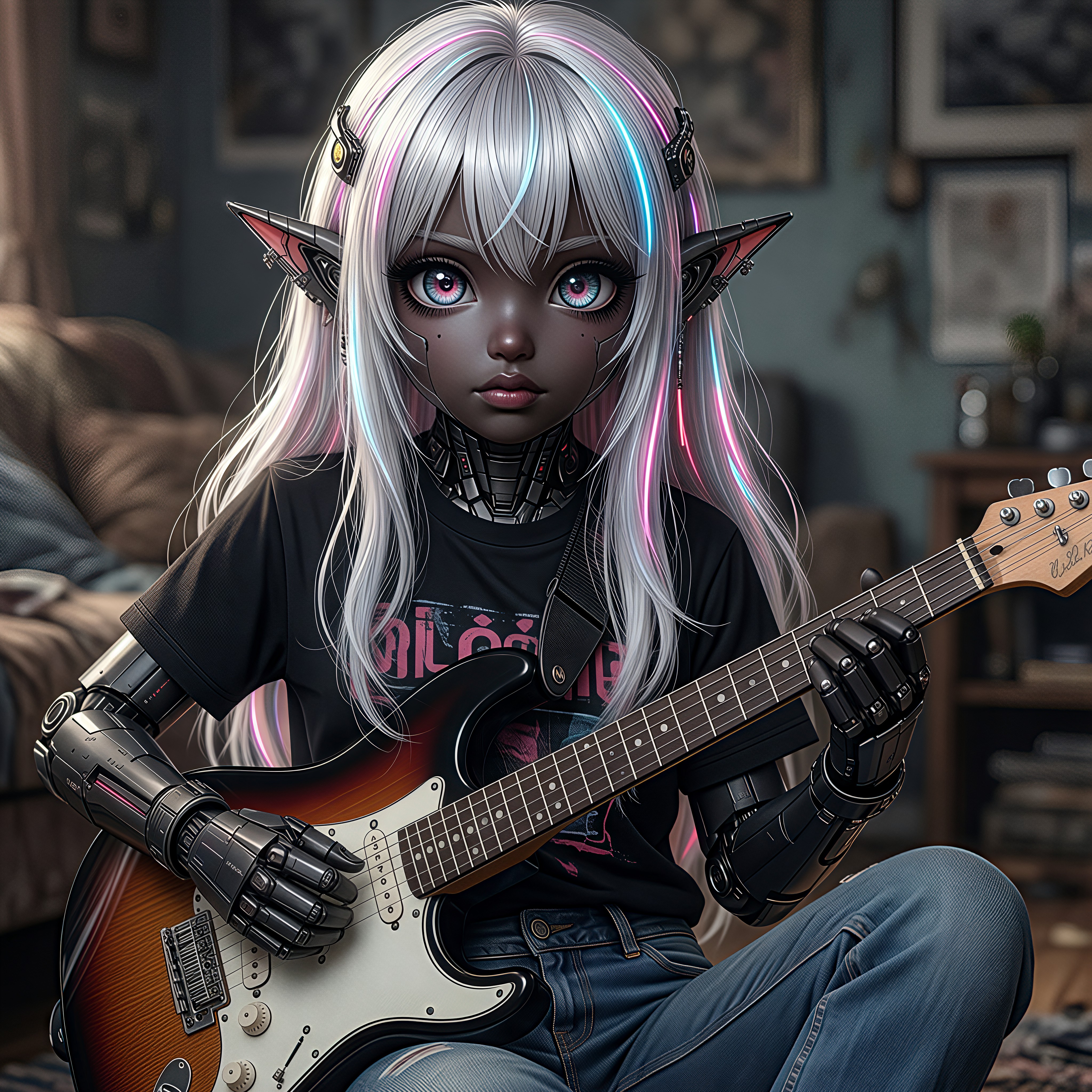 メカ娘5000号 | の人気AIイラスト・グラビア