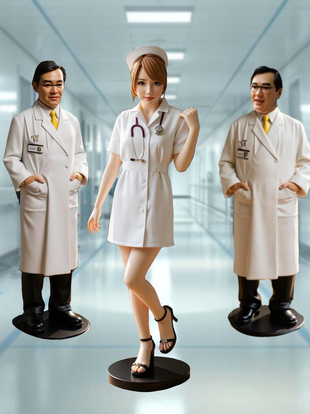 ターゲットは美白美人の看護婦さん⑤