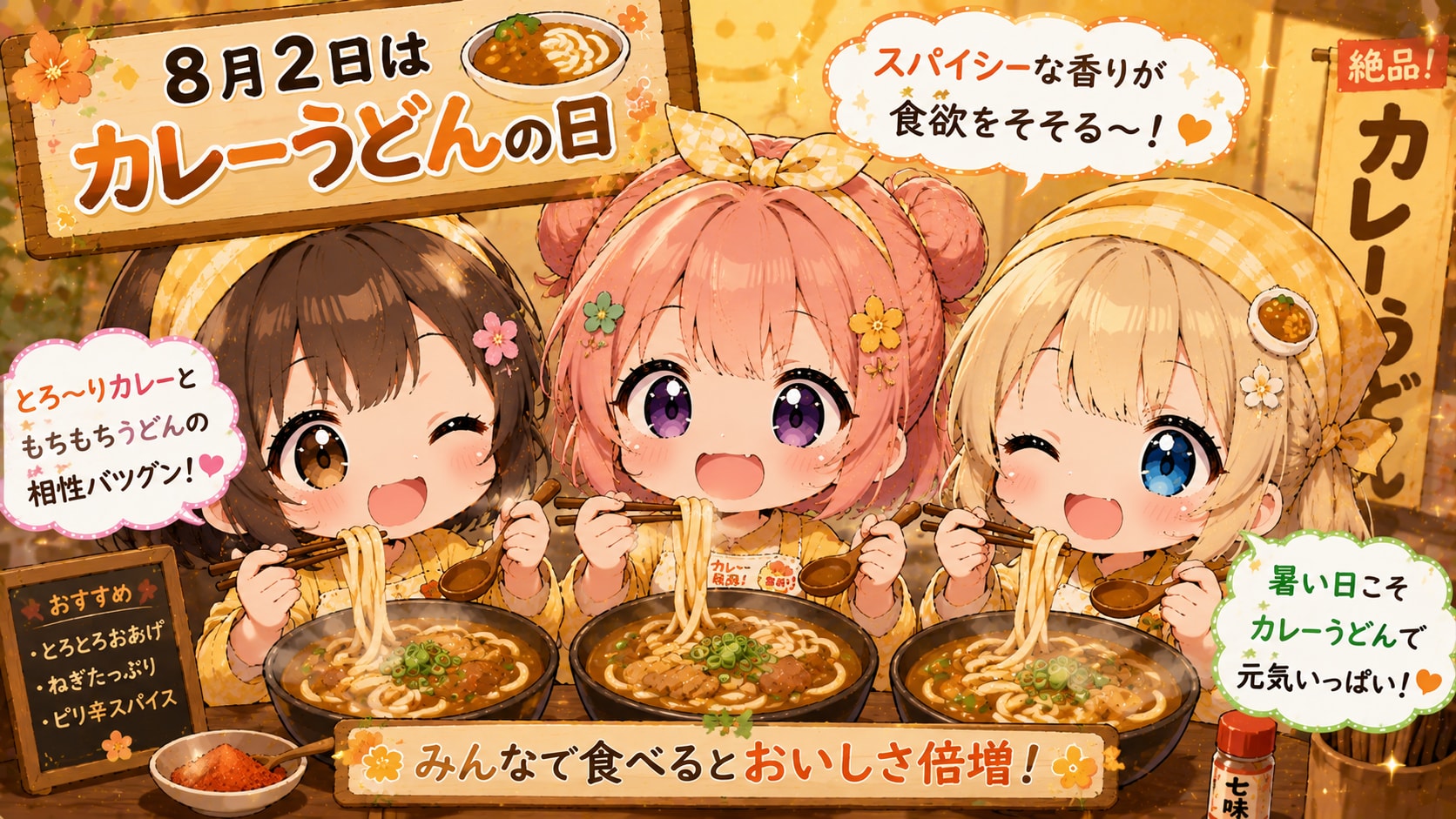今日は何の日？（20260802固定イベ＋チビお姉複）の生成（ＡI推論不使用）