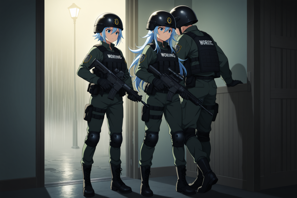 「銃撃戦と聞いたけど・・・」