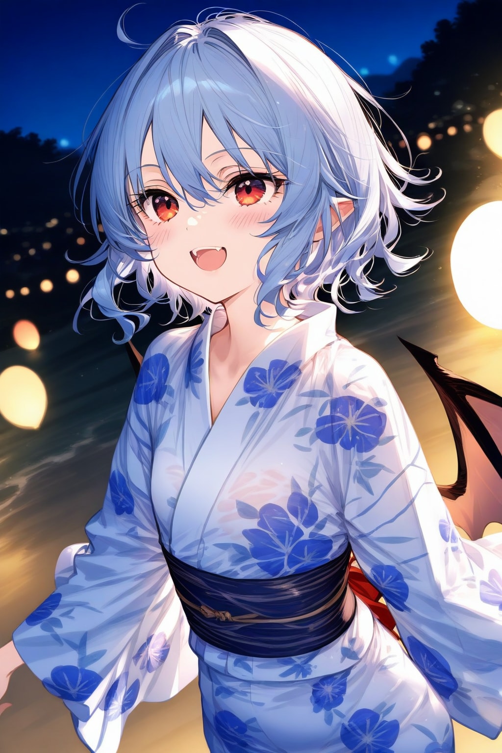 浴衣レミリアの縁日巡り