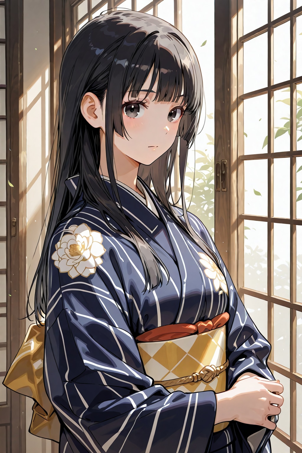 BONSAIちゃんロングヘアバージョン | の人気AIイラスト・グラビア