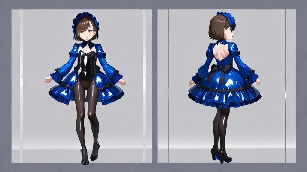 オリキャラ　レオタード5