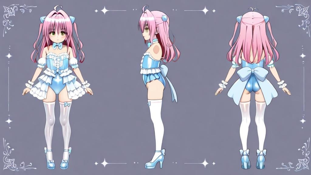 オリキャラ　レオタード5