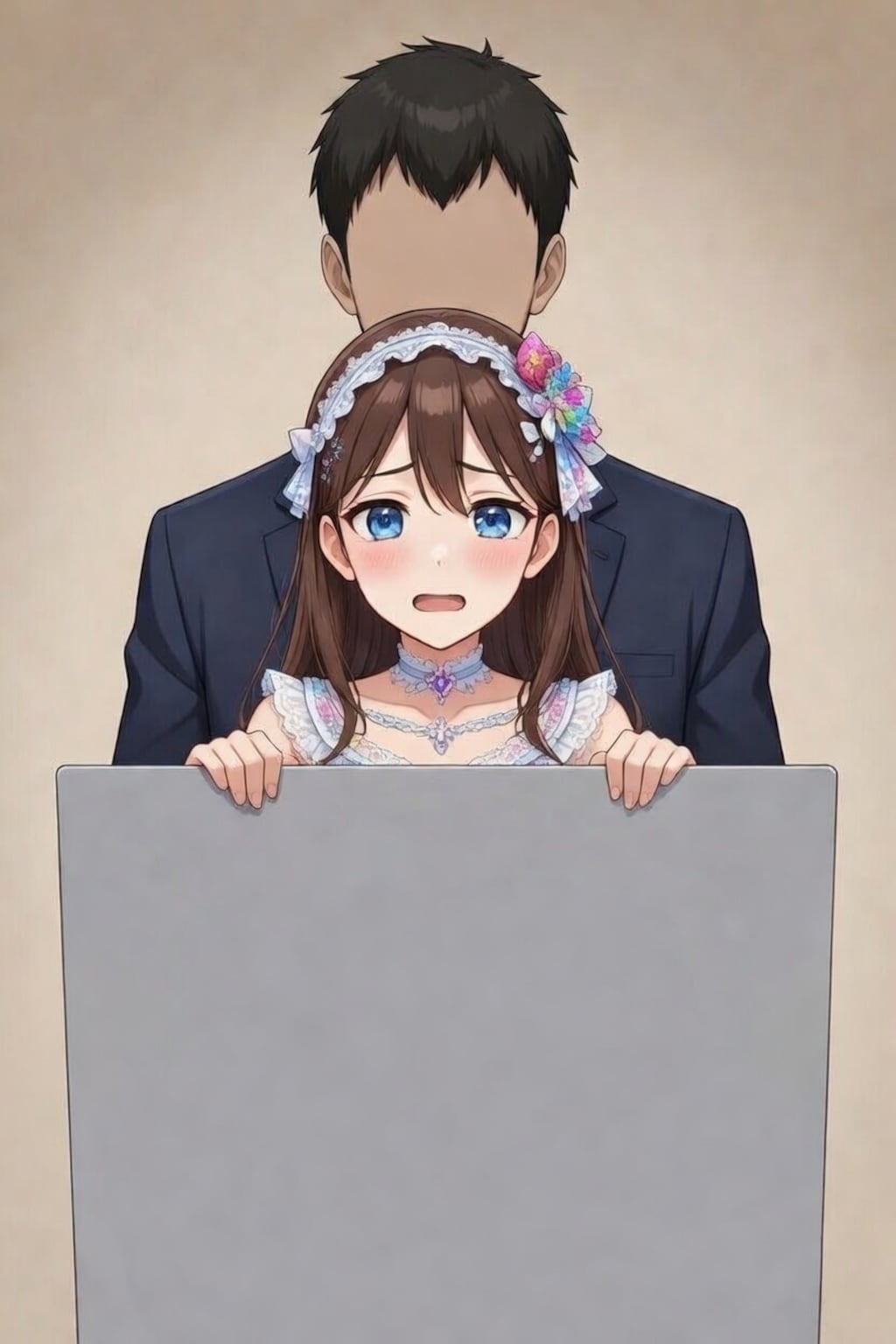 アイドルちゃんに後から…