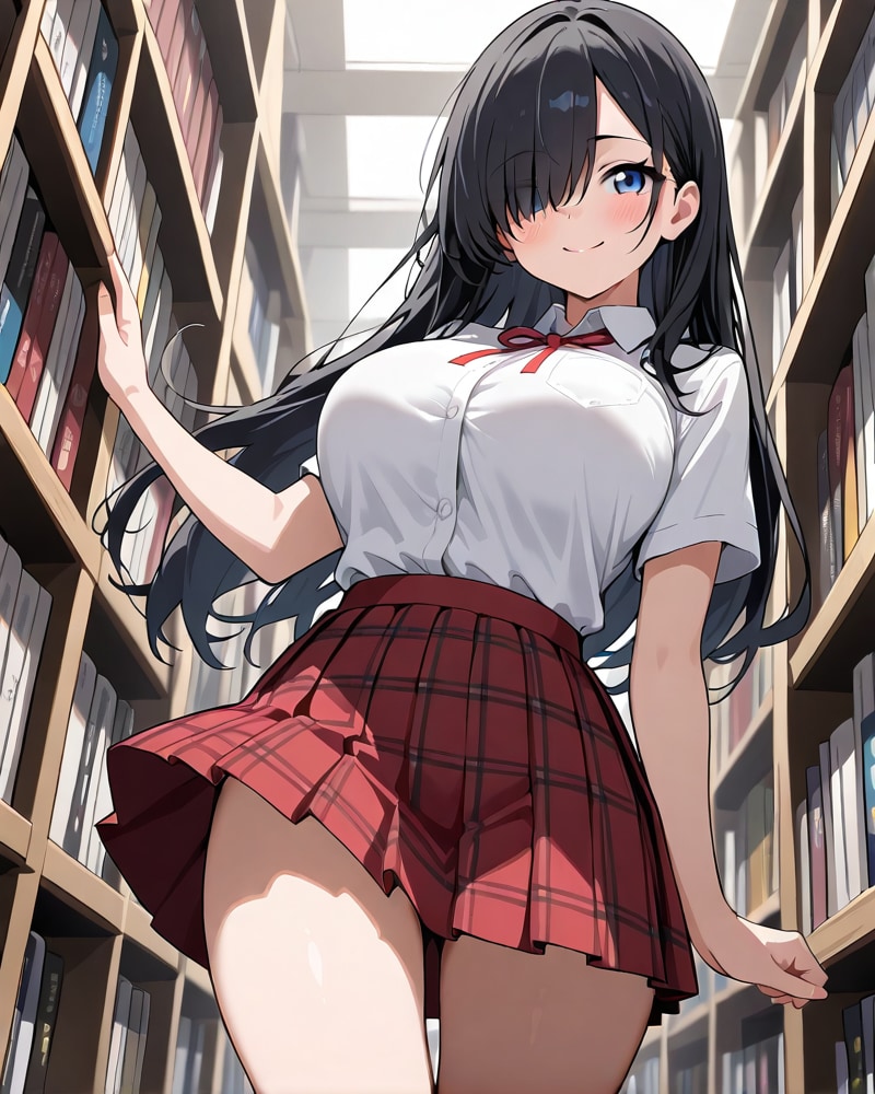 図書館の彼女