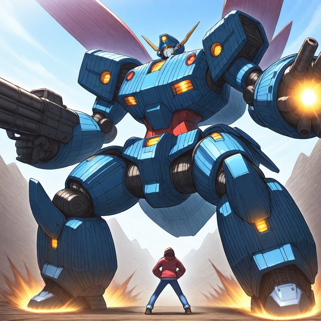 異世界に巨大ロボ！？？