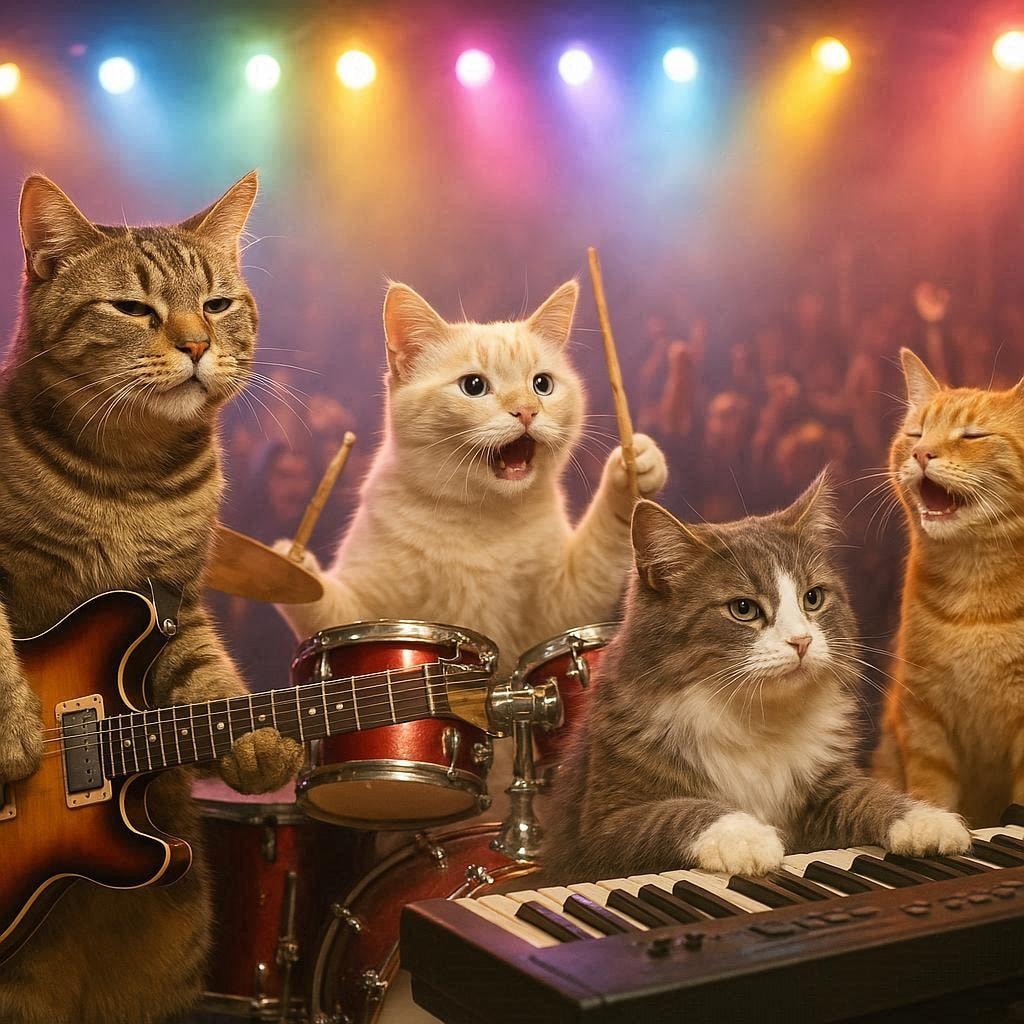 猫が組んだバンド