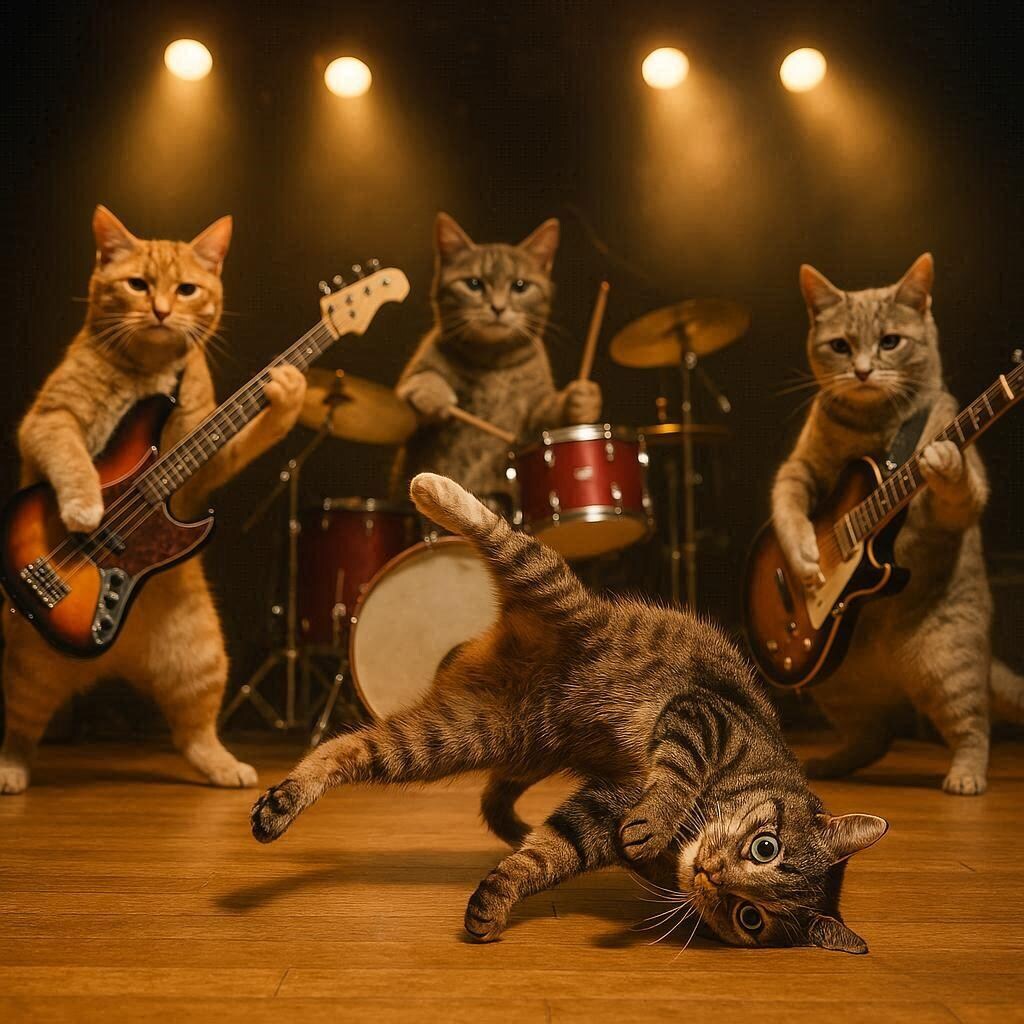 猫が組んだバンド