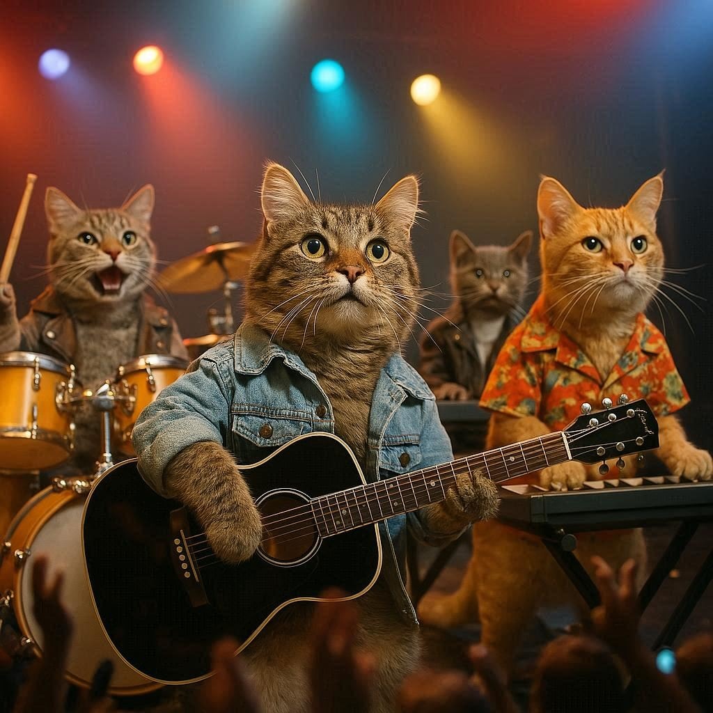 猫が組んだバンド