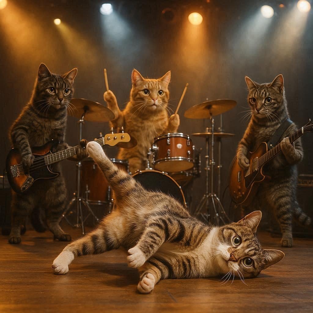 猫が組んだバンド