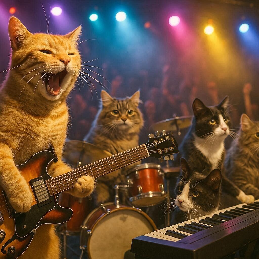 猫が組んだバンド