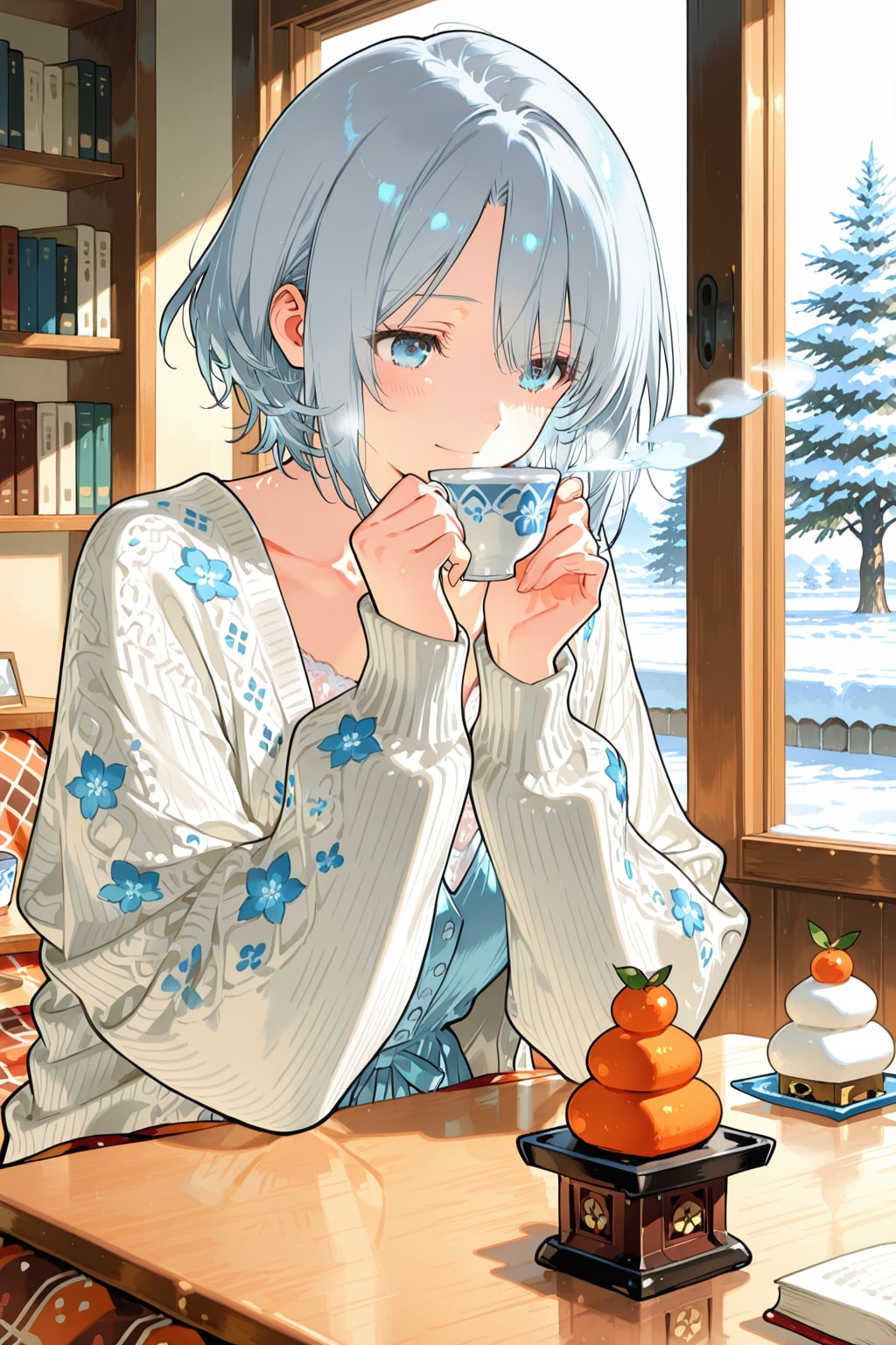 年の終わり、湯気の向こうで