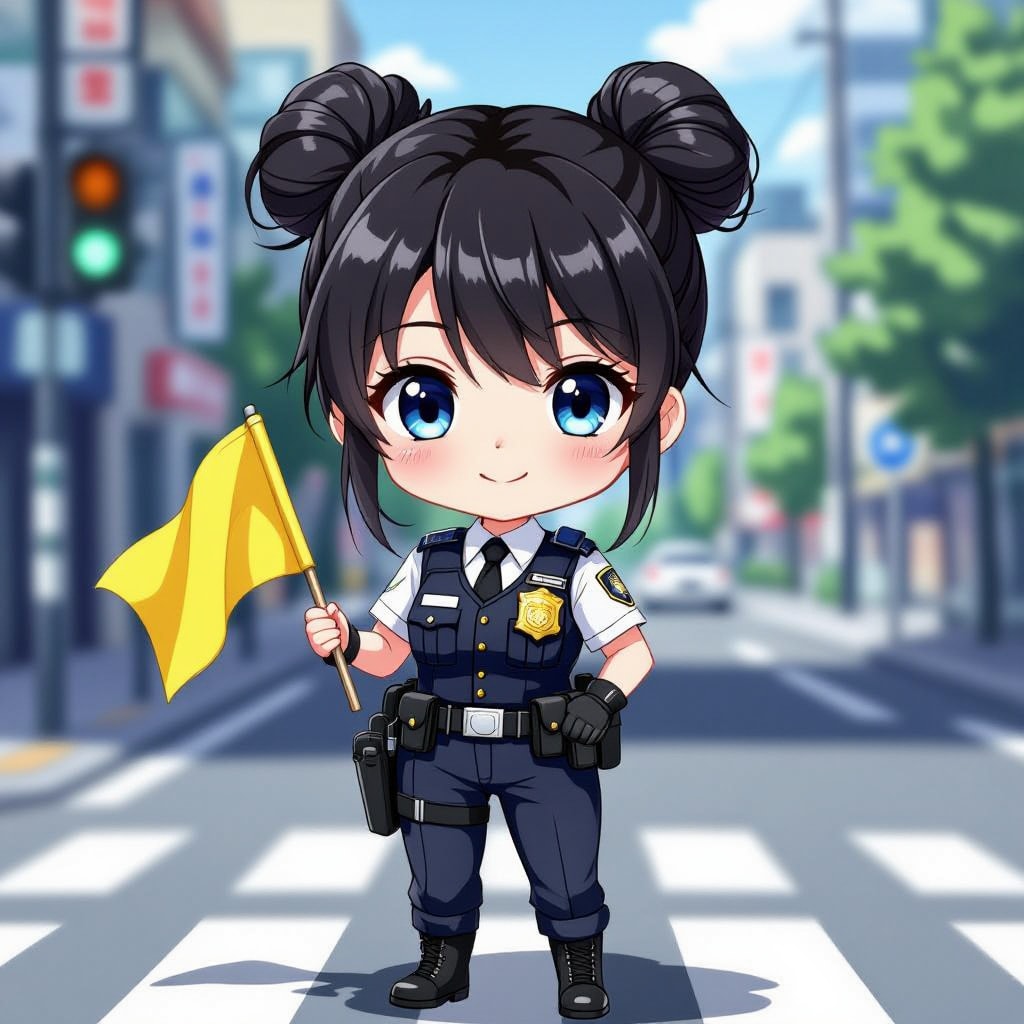 今日も一緒に交通安全♪