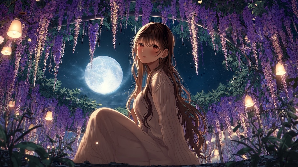 藤の花「決して離れない」