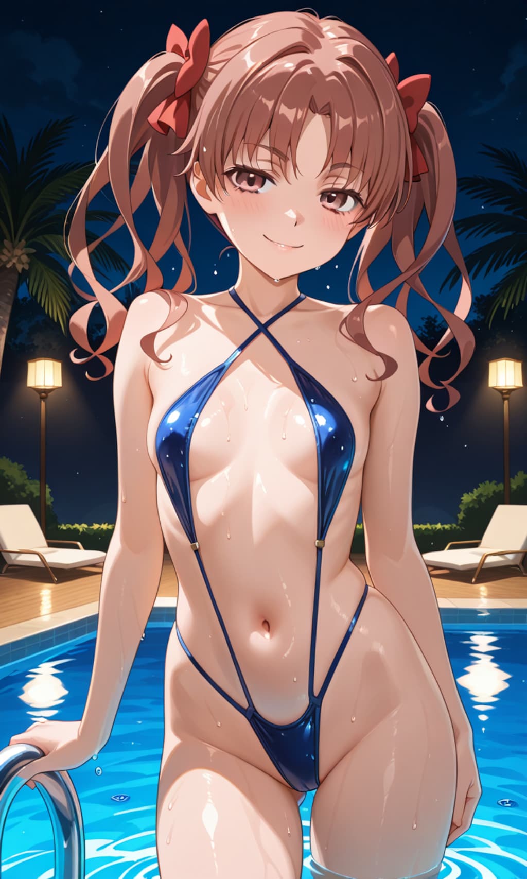 私物の水着を持ってくる黒子さん