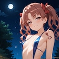 私物の水着を持ってくる黒子さん 2枚目
