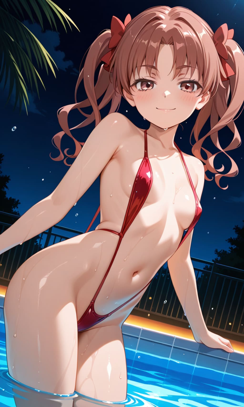 私物の水着を持ってくる黒子さん