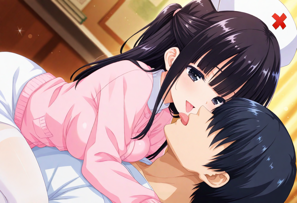 ギャルゲＣＧ風になるよう色々やってみた