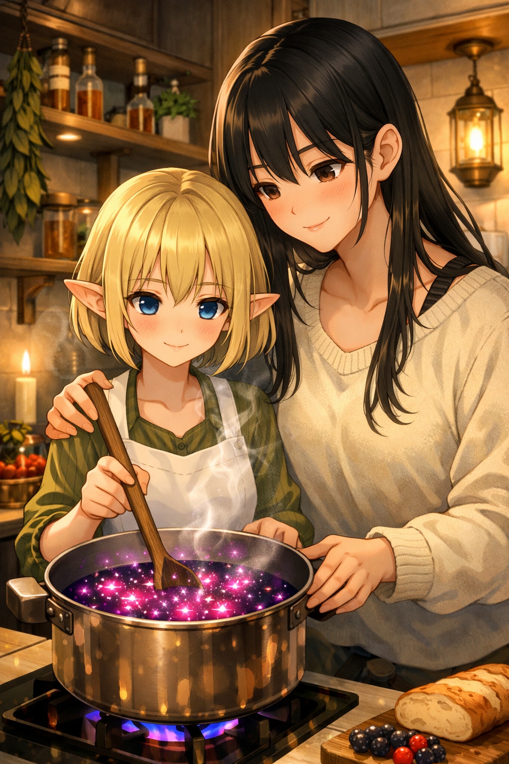 はれ…なんで私まで⁉️（ジャムの日　02） | の人気AIイラスト・グラビア