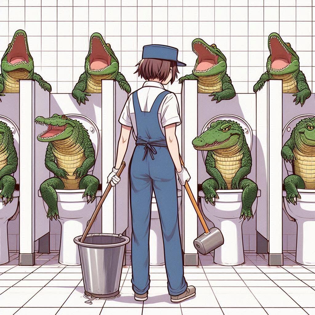 ワニワニパニック(厠)