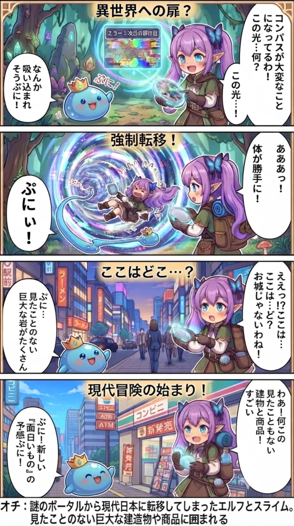 魔法のコンパスが導く、アスファルト迷宮