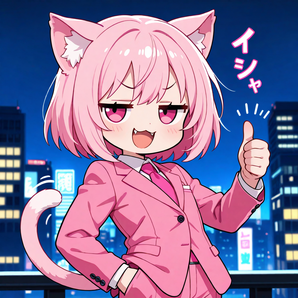 スーツねこ
