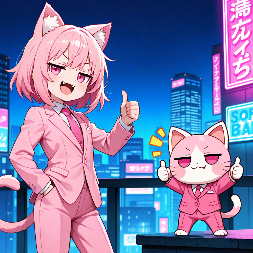 スーツねこ
