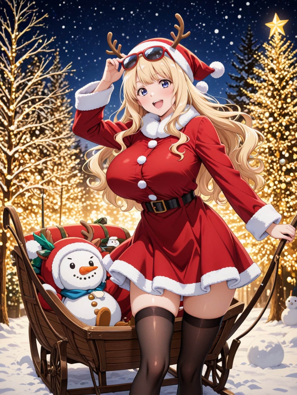 ナオさんちのなっちゃんのクリスマスコス クリスマス12日前