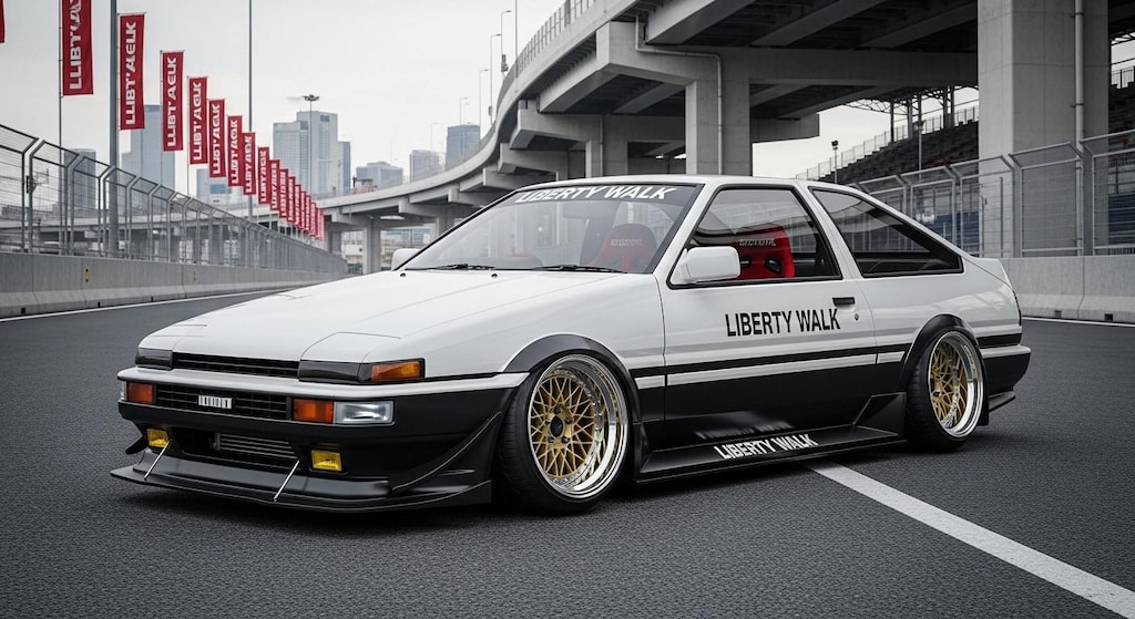 リバティーウォークAE86