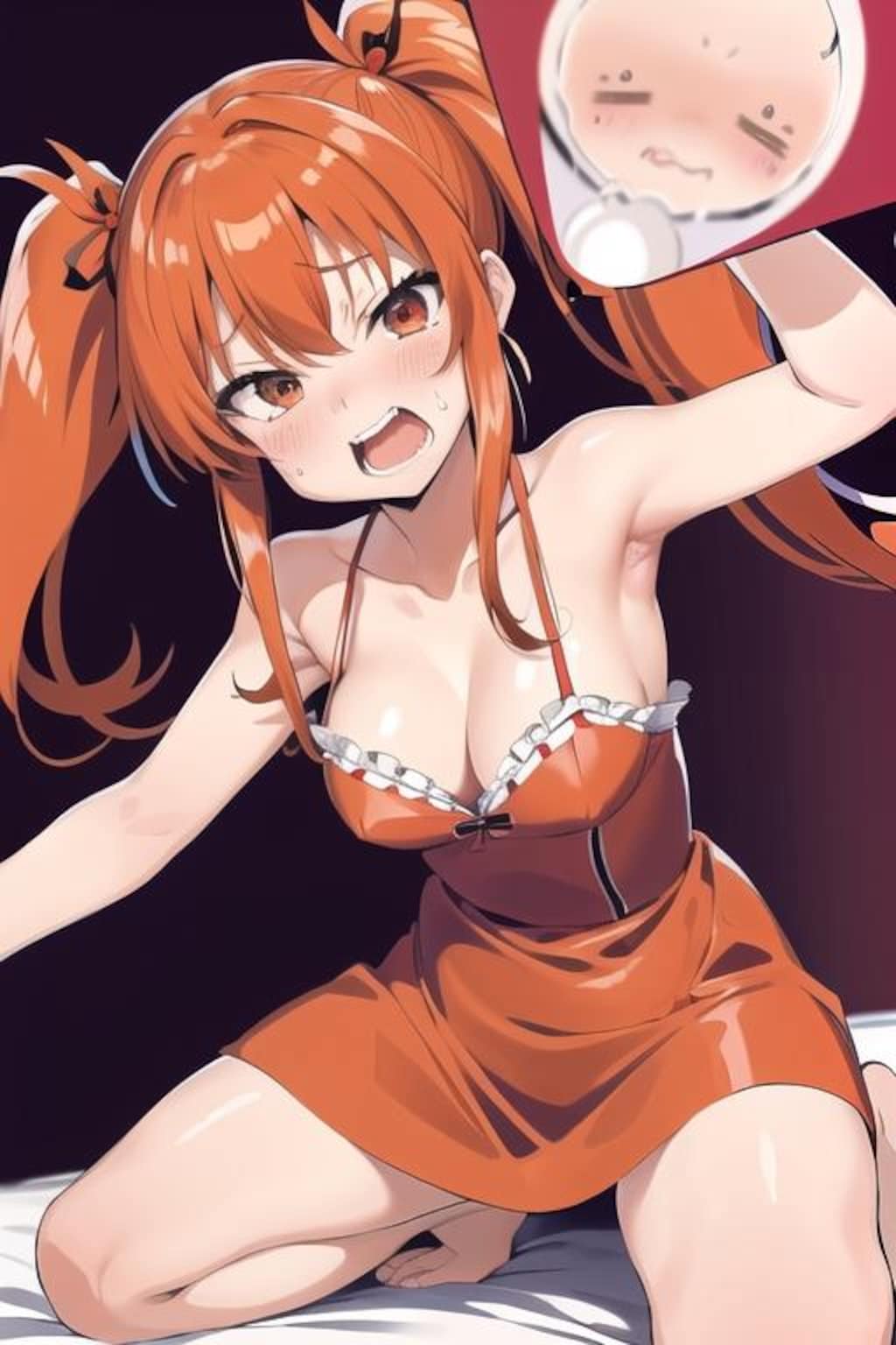 赤眼アスカ受難！