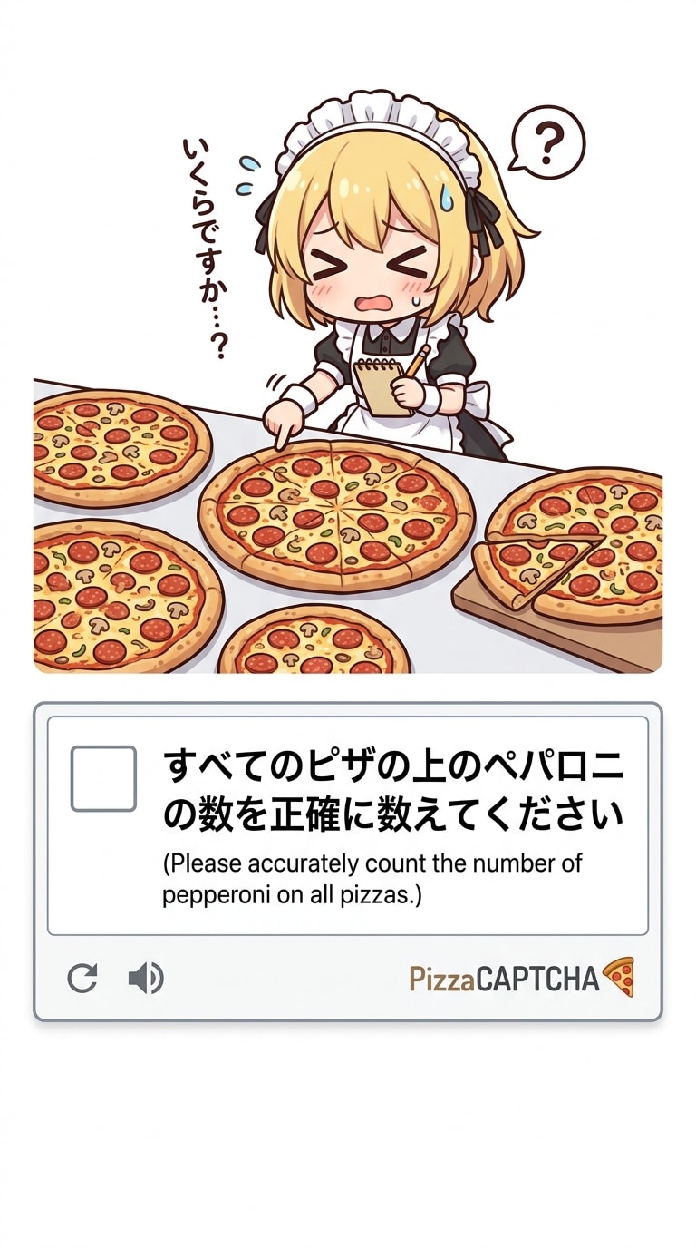 お昼のNyaCAPTCHA | の人気AIイラスト・グラビア