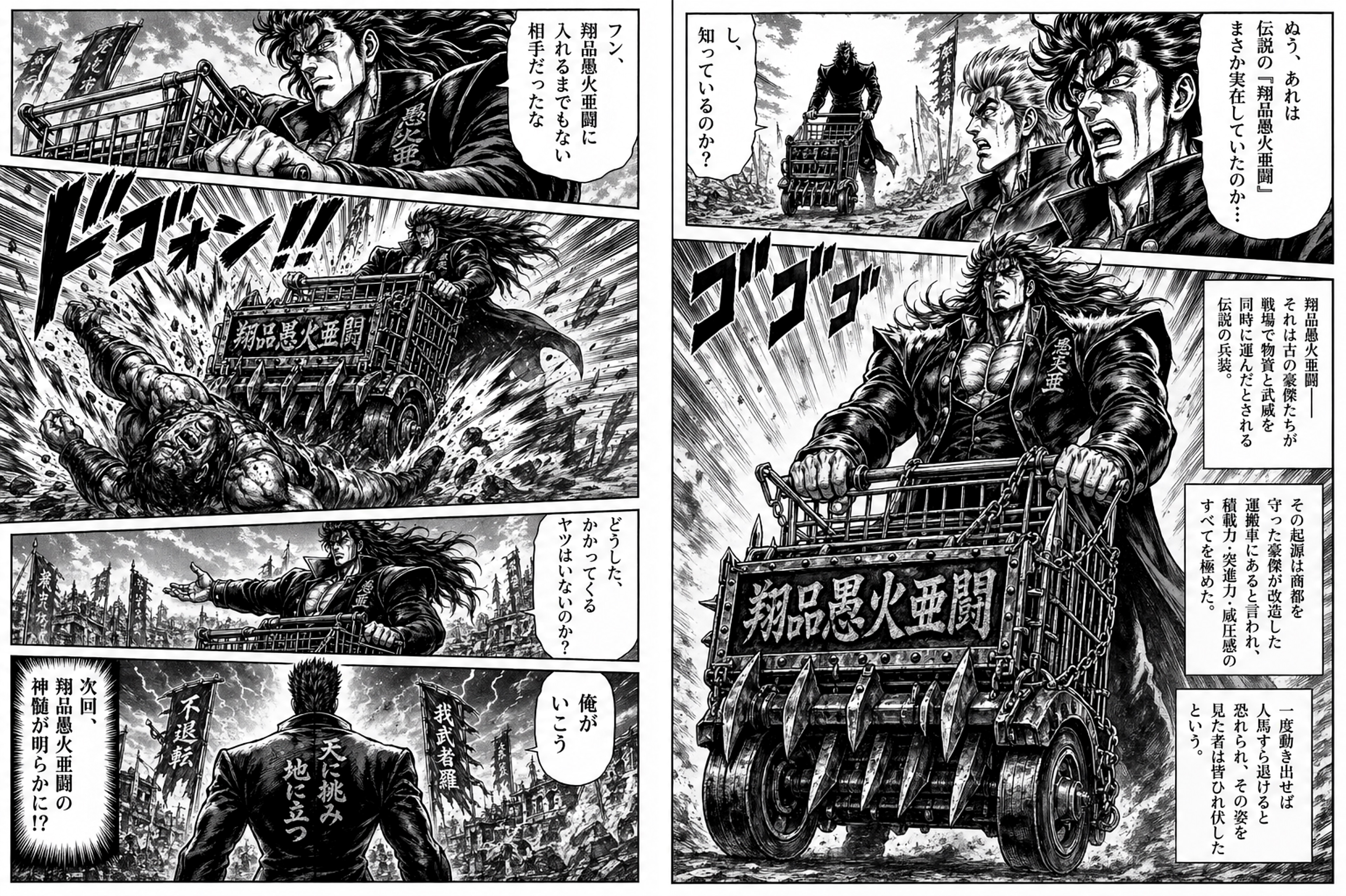 伝説の「翔品愚火亜闘」