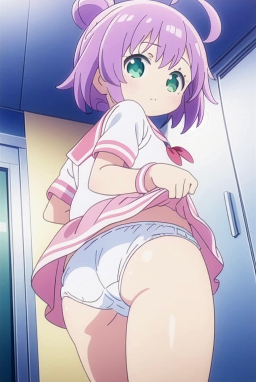 ピンクのスカート5☆