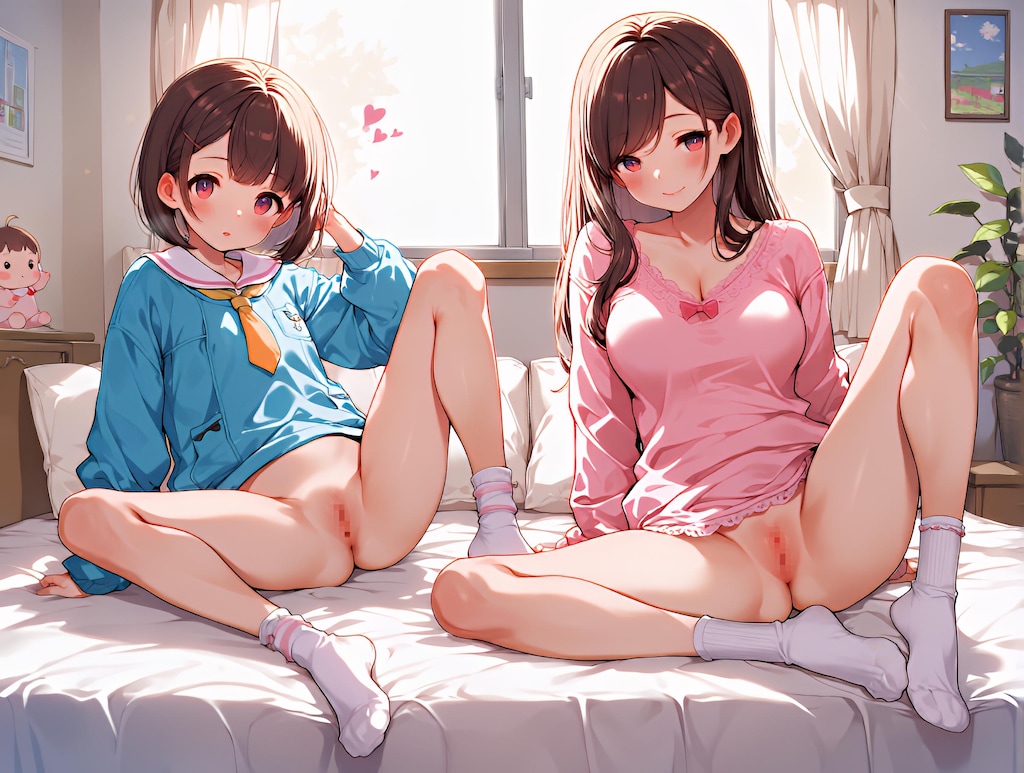 チン媚び母娘