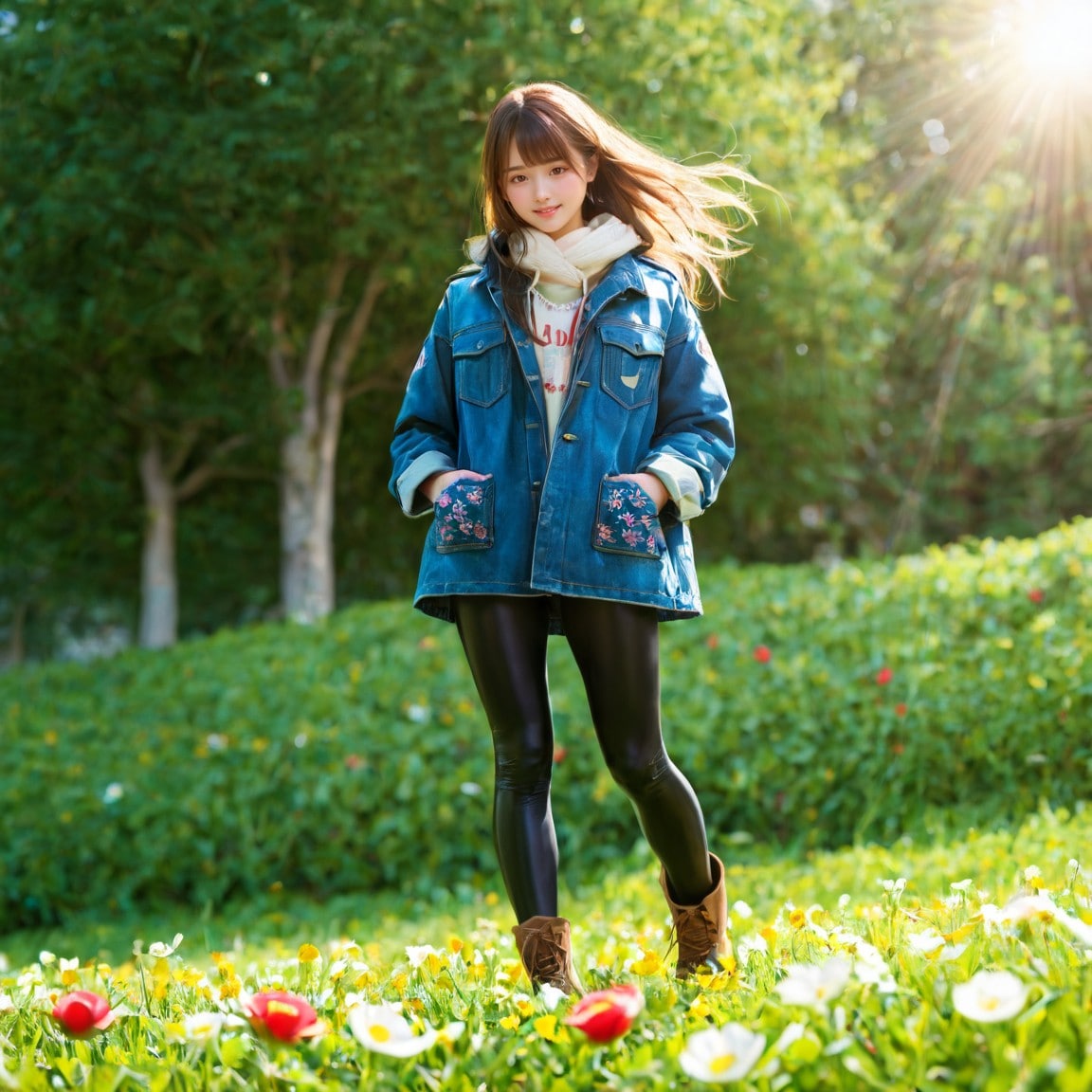 Camellia flower Girl | の人気AIイラスト・グラビア