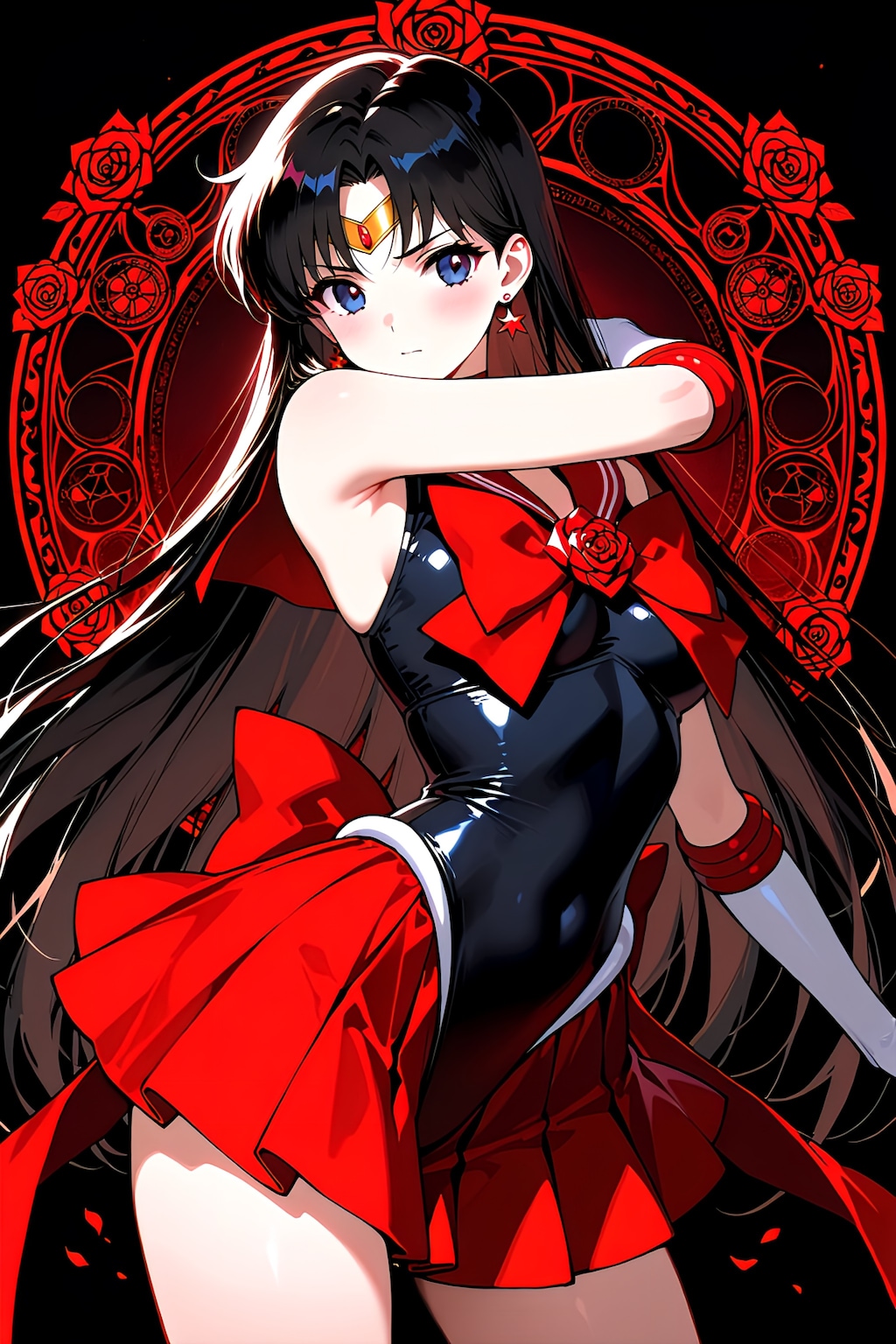 Lookalike Girl "Red Rose"