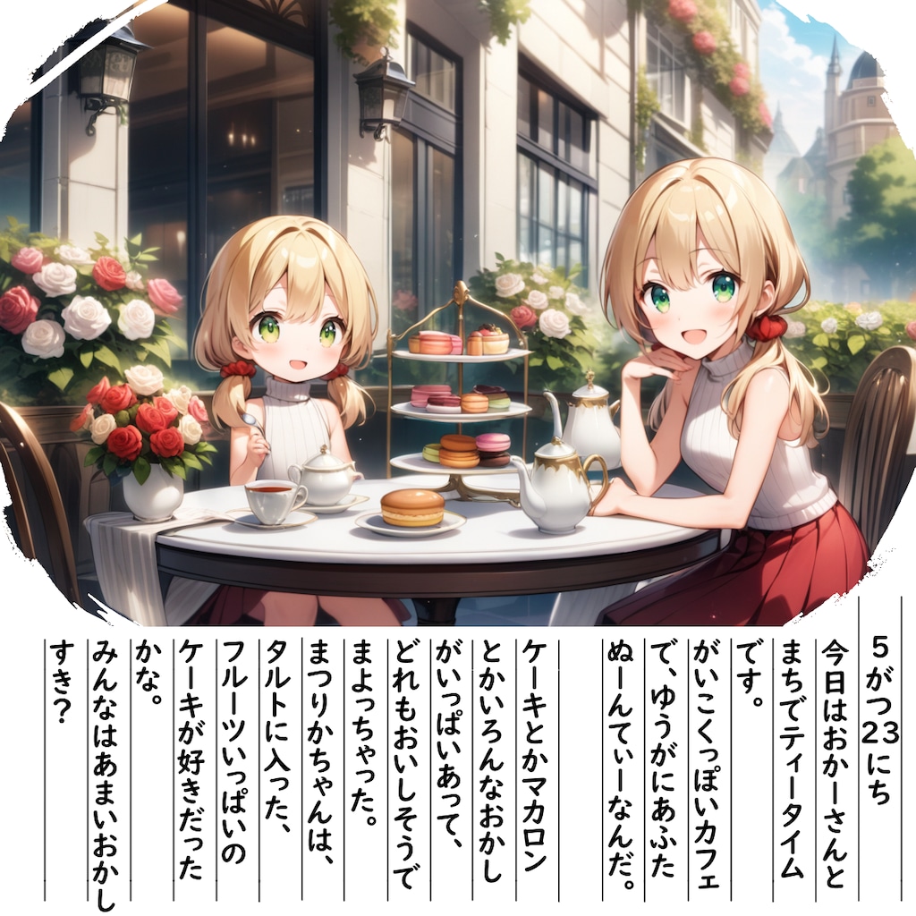 【絵日記】あふたぬーんてぃーです