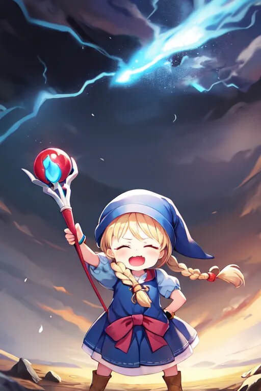 おてんば娘～雷魔法使いver～