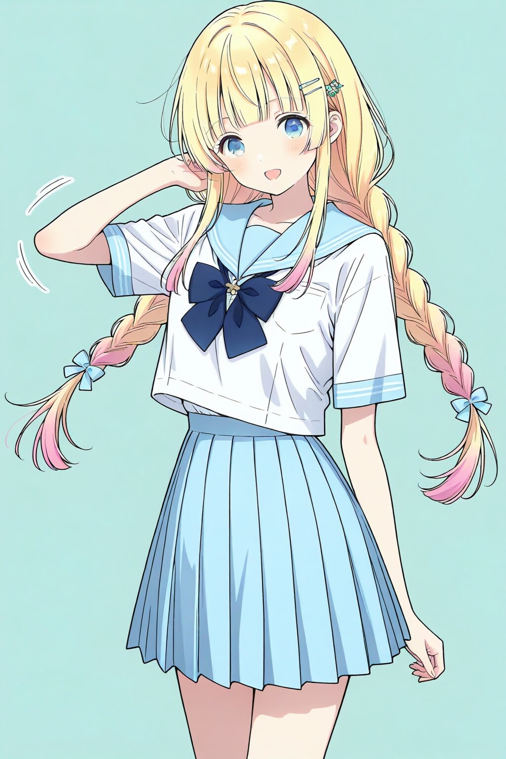 金髪セーラーちゃん✨ | の人気AIイラスト・グラビア