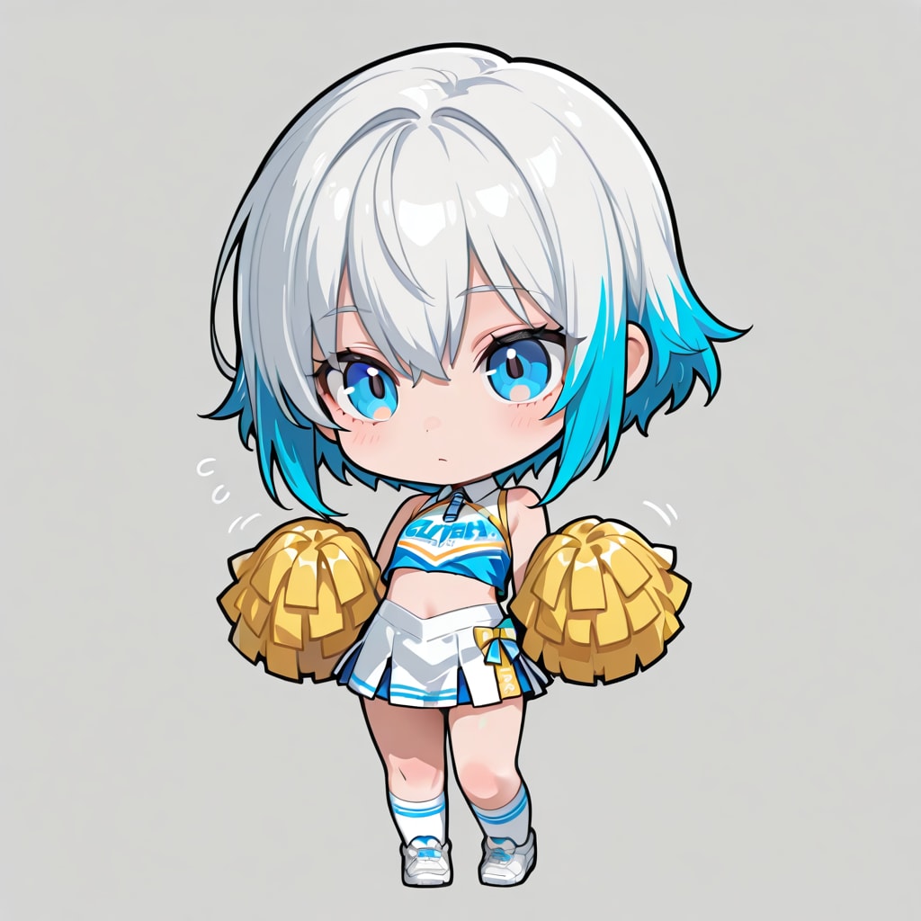 SDそらちゃん　チアリーディング編 | の人気AIイラスト・グラビア
