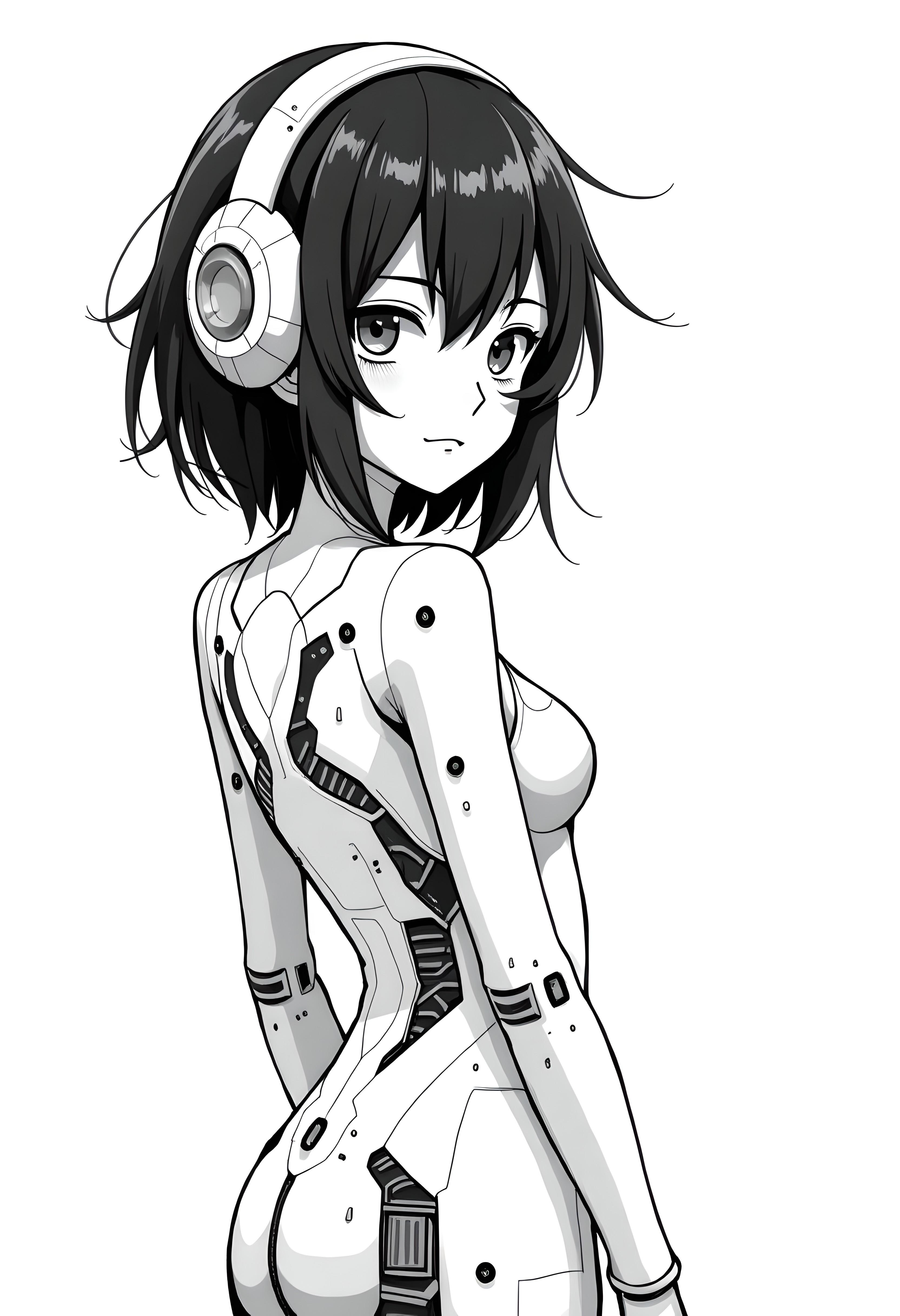 メカ娘1861号 | の人気AIイラスト・グラビア