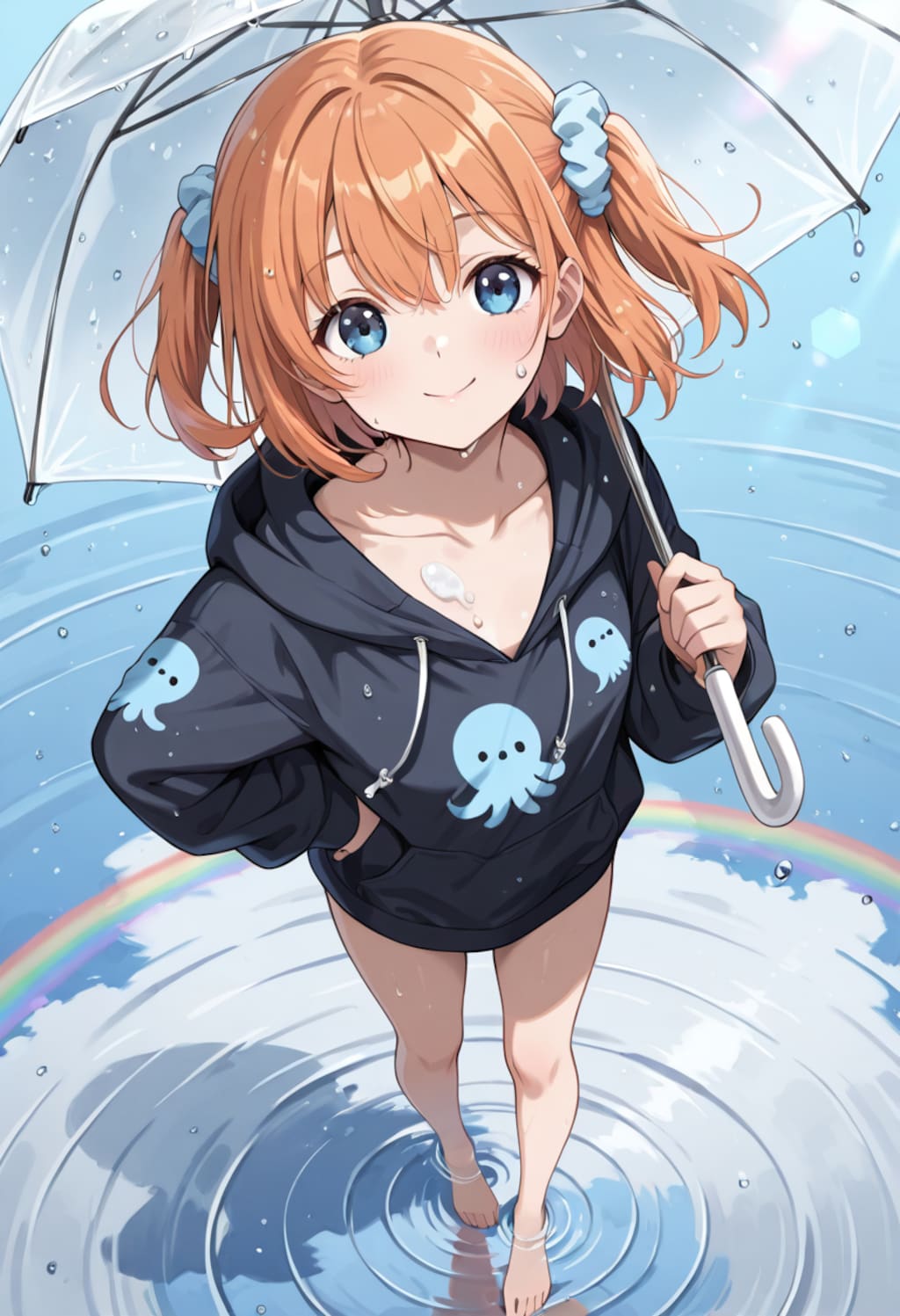 めんちゃん 雨上がり