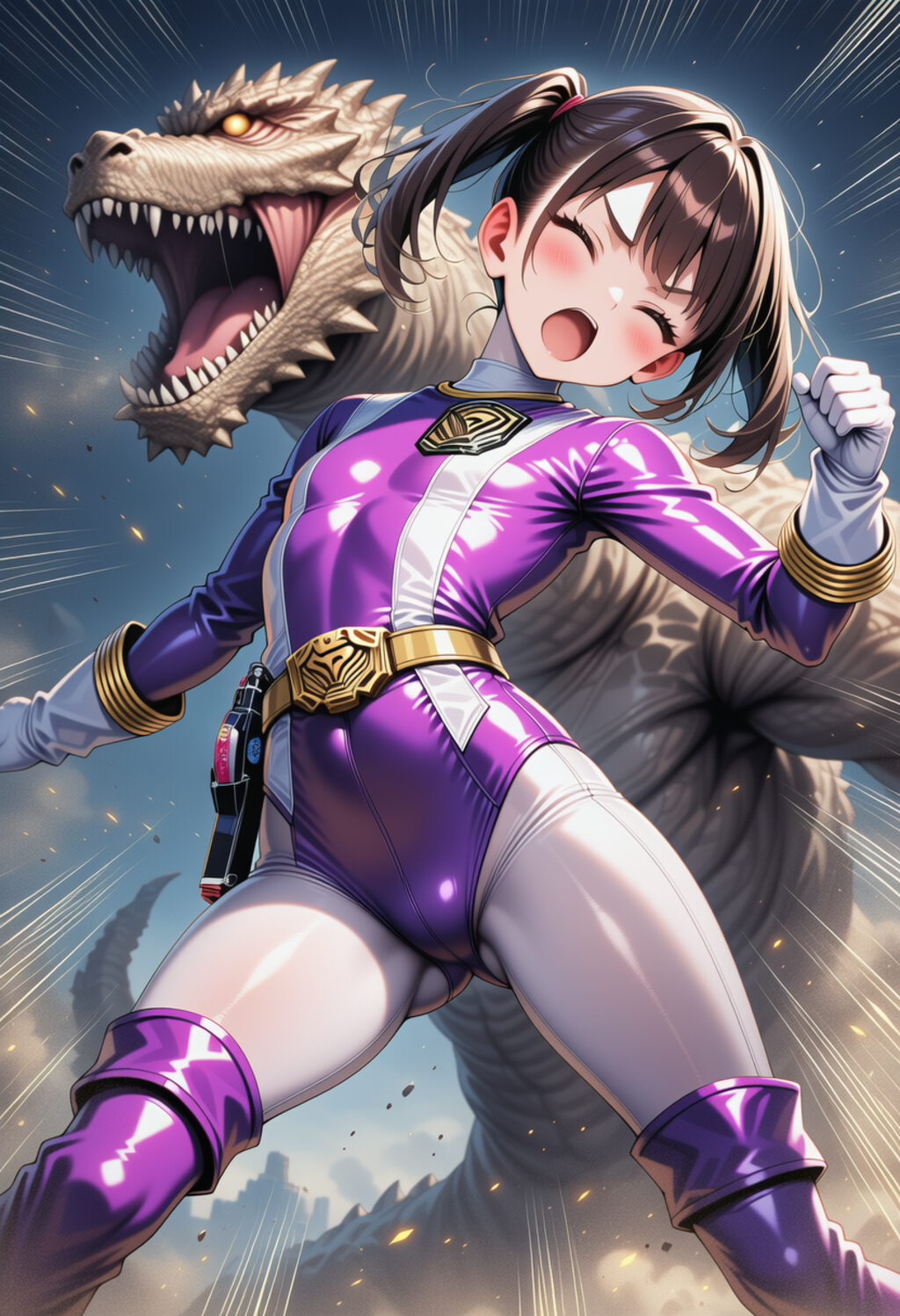 パワーの前に…