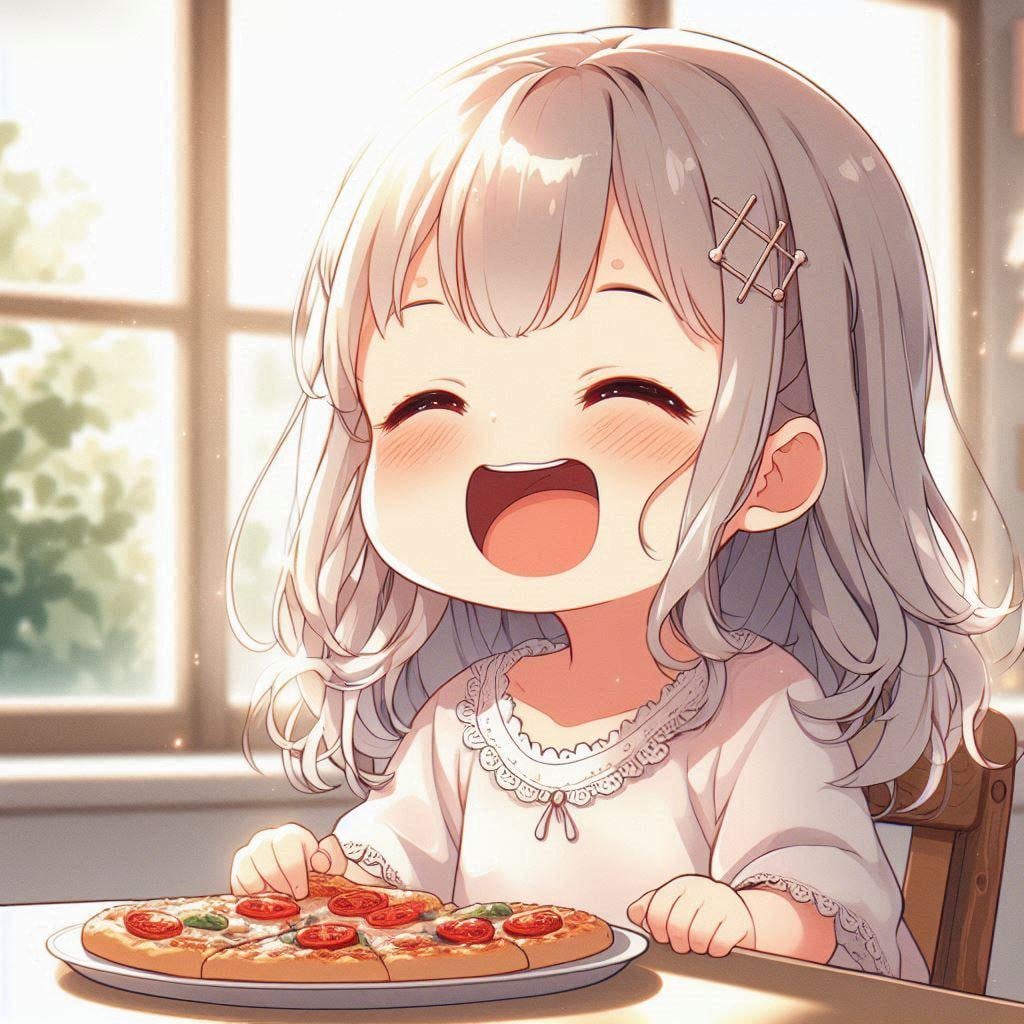 食べる女の子