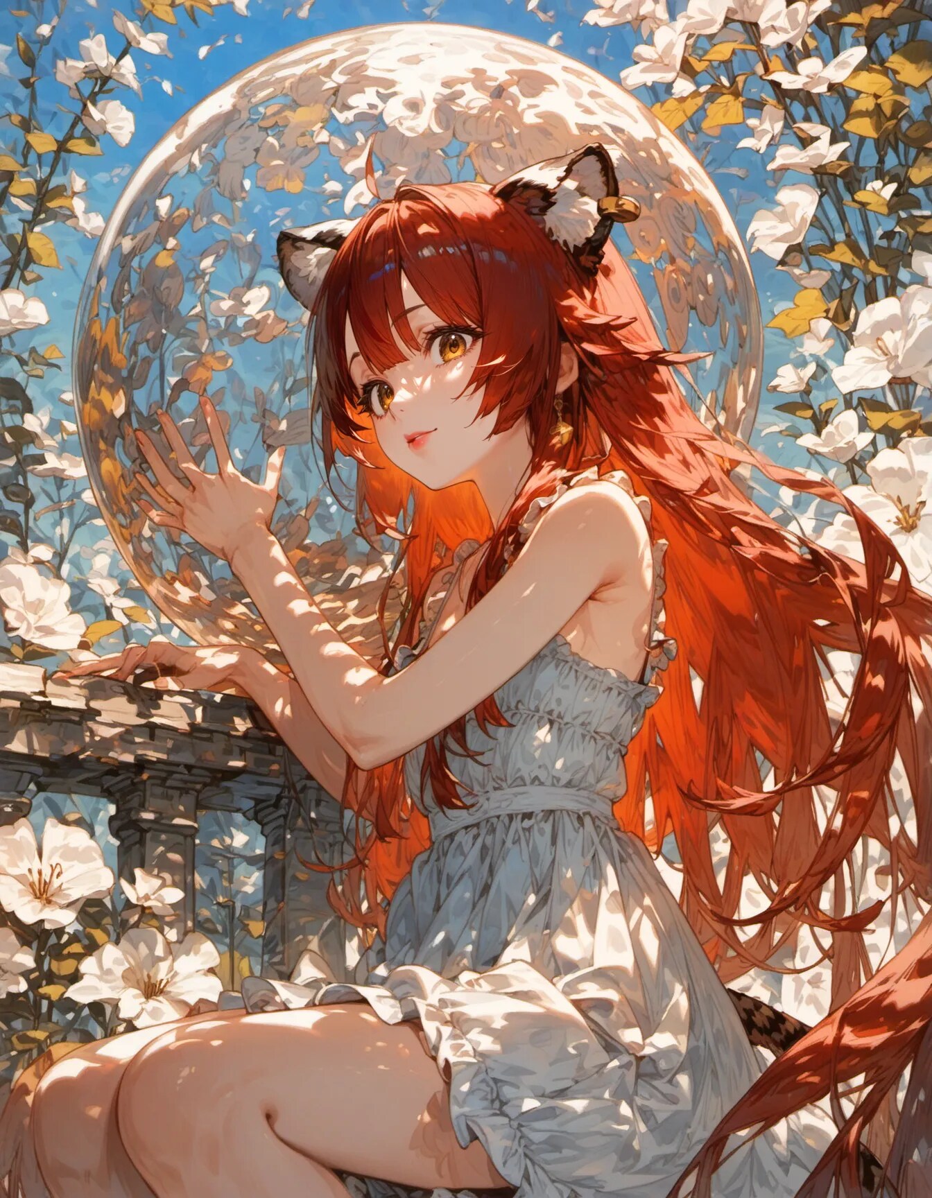 Foxfire in the Flower Garden