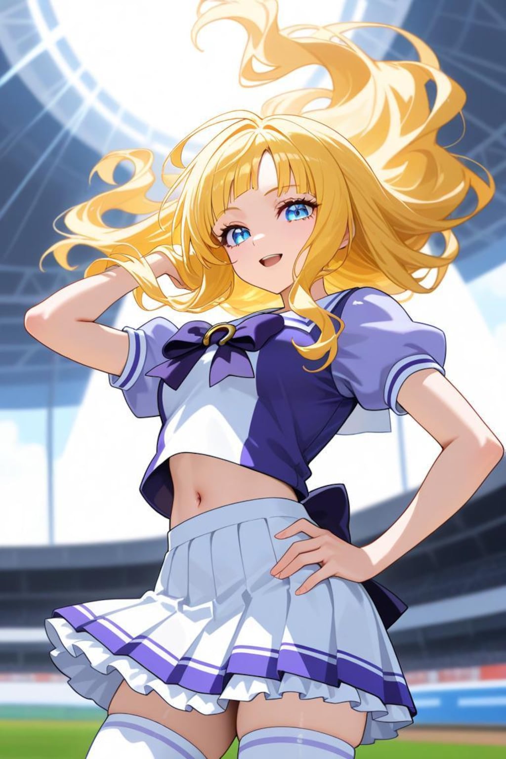 へそ出しトレセン制服