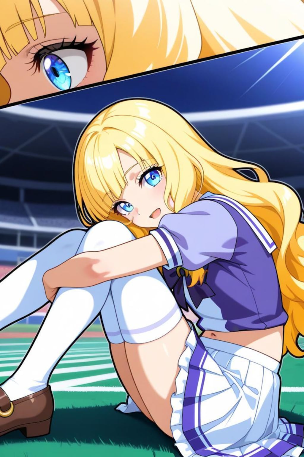 へそ出しトレセン制服